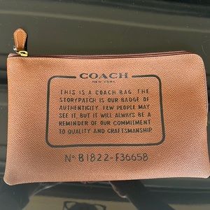 Coach Pouch